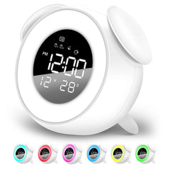 FettleLife Retro Digitale Wekker met Wake Up Light