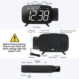 FettleLife PROX20 Wekkerradio met Projectie Klok