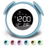 FettleLife Retro Digitale Wekker met Wake Up Light