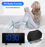 FettleLife PROX50 Wekkerradio met Projectie Klok