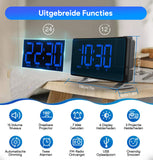 FettleLife PROX50 Wekkerradio met Projectie Klok