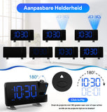 FettleLife PROX50 Wekkerradio met Projectie Klok