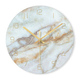 Marble Minimalistic Wall Clock