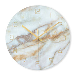 Marble Minimalistic Wall Clock