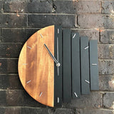 Wooden Rustic Wall Clock