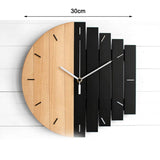 Wooden Rustic Wall Clock