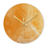Marble Minimalistic Wall Clock