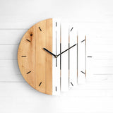 Wooden Rustic Wall Clock