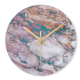 Marble Minimalistic Wall Clock