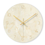 Marble Minimalistic Wall Clock